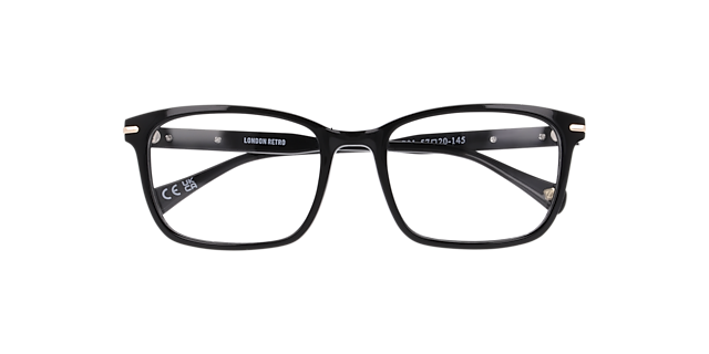 Mayfair Black AcetateEyeglass Frames for Glasses Direct, Closed View