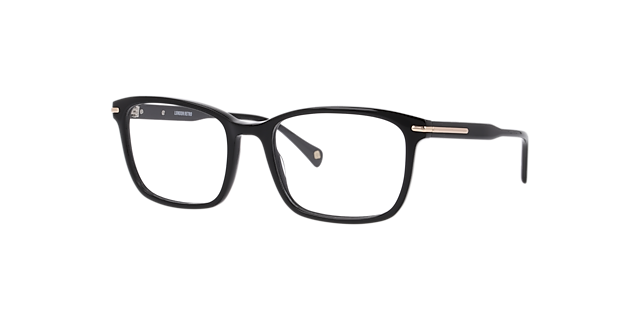 Mayfair Black AcetateEyeglass Frames for Glasses Direct, Angle View