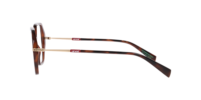 LV 1085 Tortoise PlasticEyeglass Frames for Glasses Direct, Side View