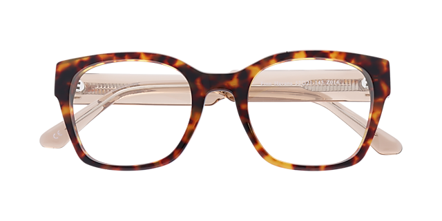 Finn Havana AcetateEyeglass Frames for Glasses Direct, Closed View