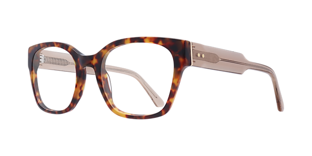 Finn Havana AcetateEyeglass Frames for Glasses Direct, Angle View