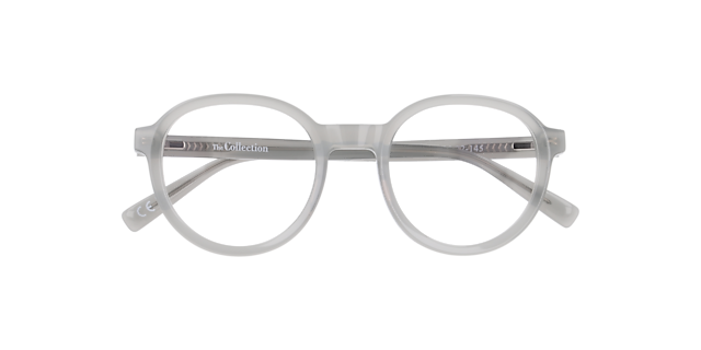 Marley Milky Green AcetateEyeglass Frames for Glasses Direct, Closed View