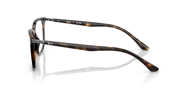 RB7211 Havana PlasticEyeglass Frames for Glasses Direct, Side View