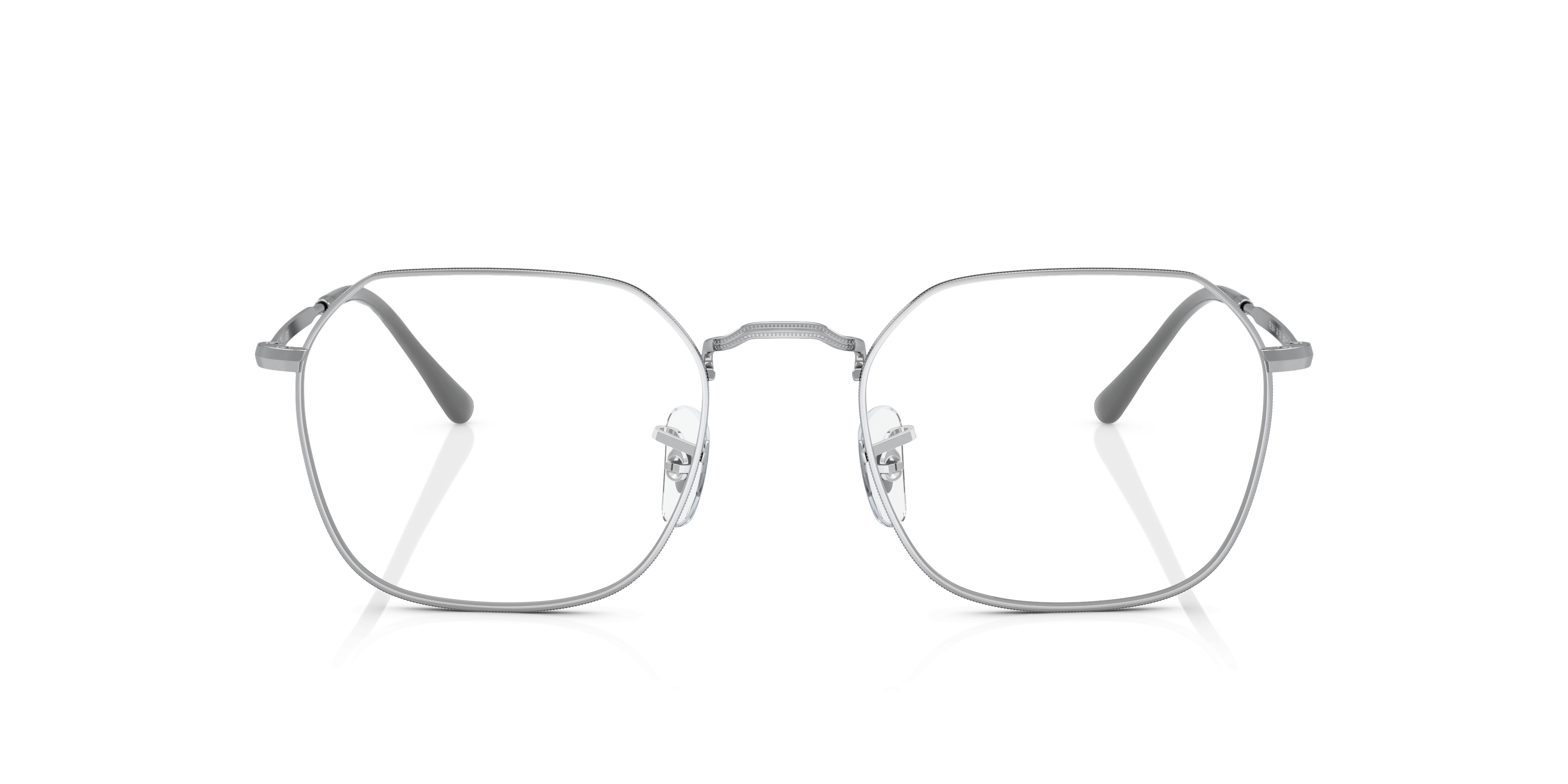 RB3694V Silver MetalEyeglass Frames for Glasses Direct, Front View