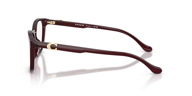 HC6272U Milky Merlot AcetateEyeglass Frames for Glasses Direct, Side View