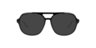 Maxwell Black PlasticEyeglass Frames for Glasses Direct, with Tinted Lenses