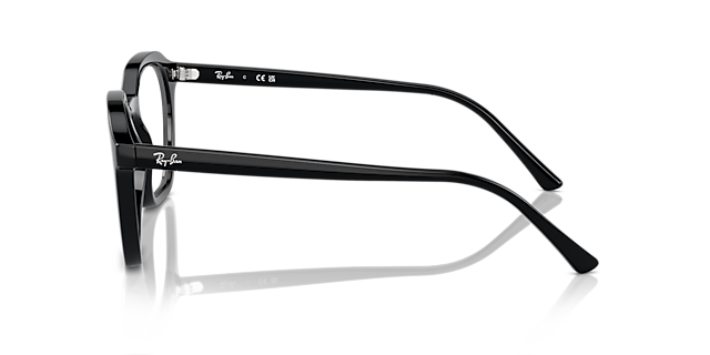 RB7238 Black PlasticEyeglass Frames for Glasses Direct, Side View