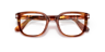 PO3263V Terra Di Siena AcetateEyeglass Frames for Glasses Direct, Closed View