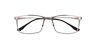 Nb4203 Gunmetal MetalEyeglass Frames for Glasses Direct, Closed View