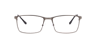 Nb4203 Gunmetal MetalEyeglass Frames for Glasses Direct, Front View