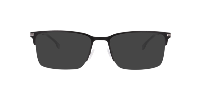 BOSS 1850 Black Matte MetalEyeglass Frames for Glasses Direct, with Tinted Lenses
