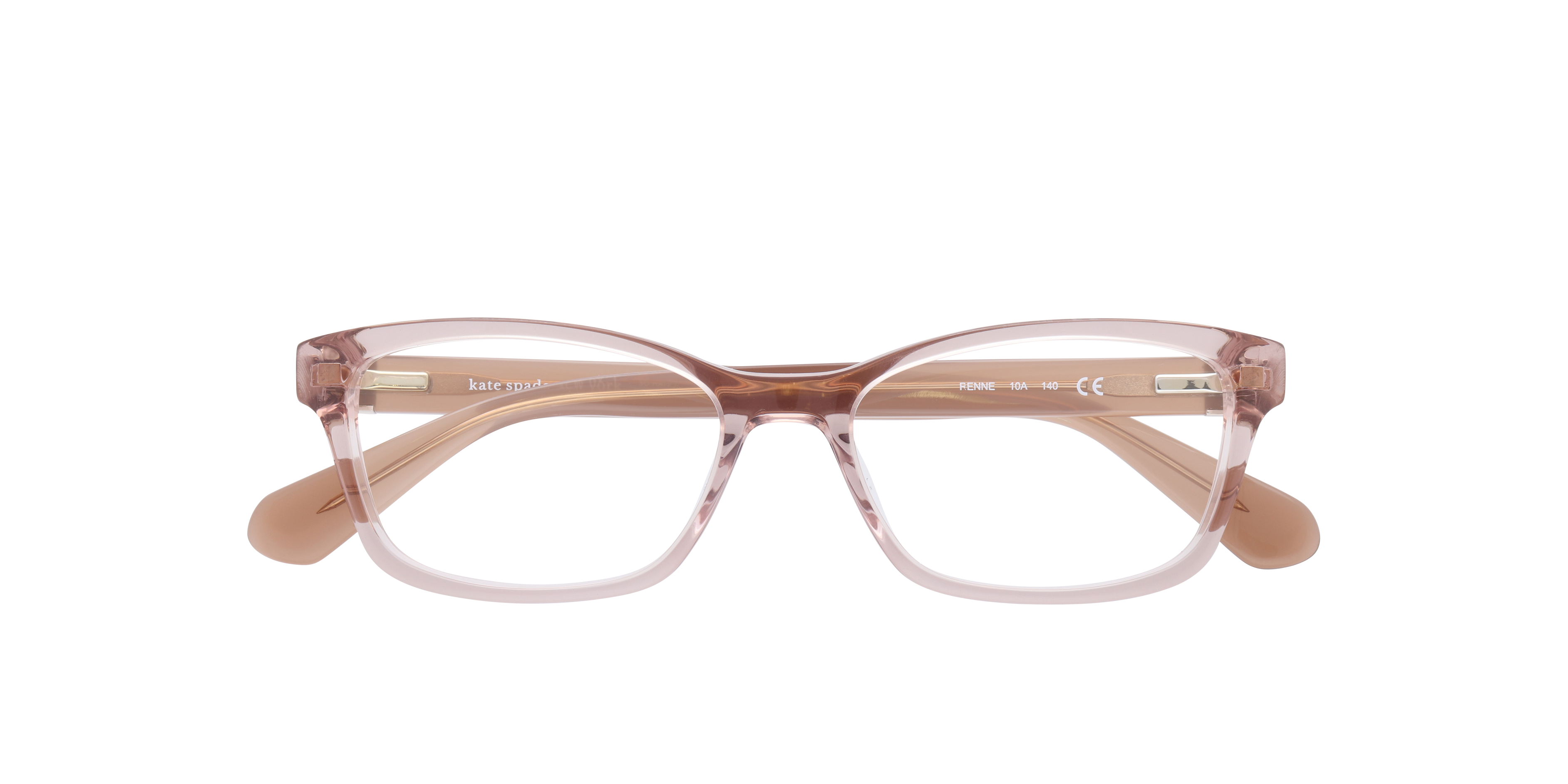Renne Brown Light AcetateEyeglass Frames for Glasses Direct, Closed View