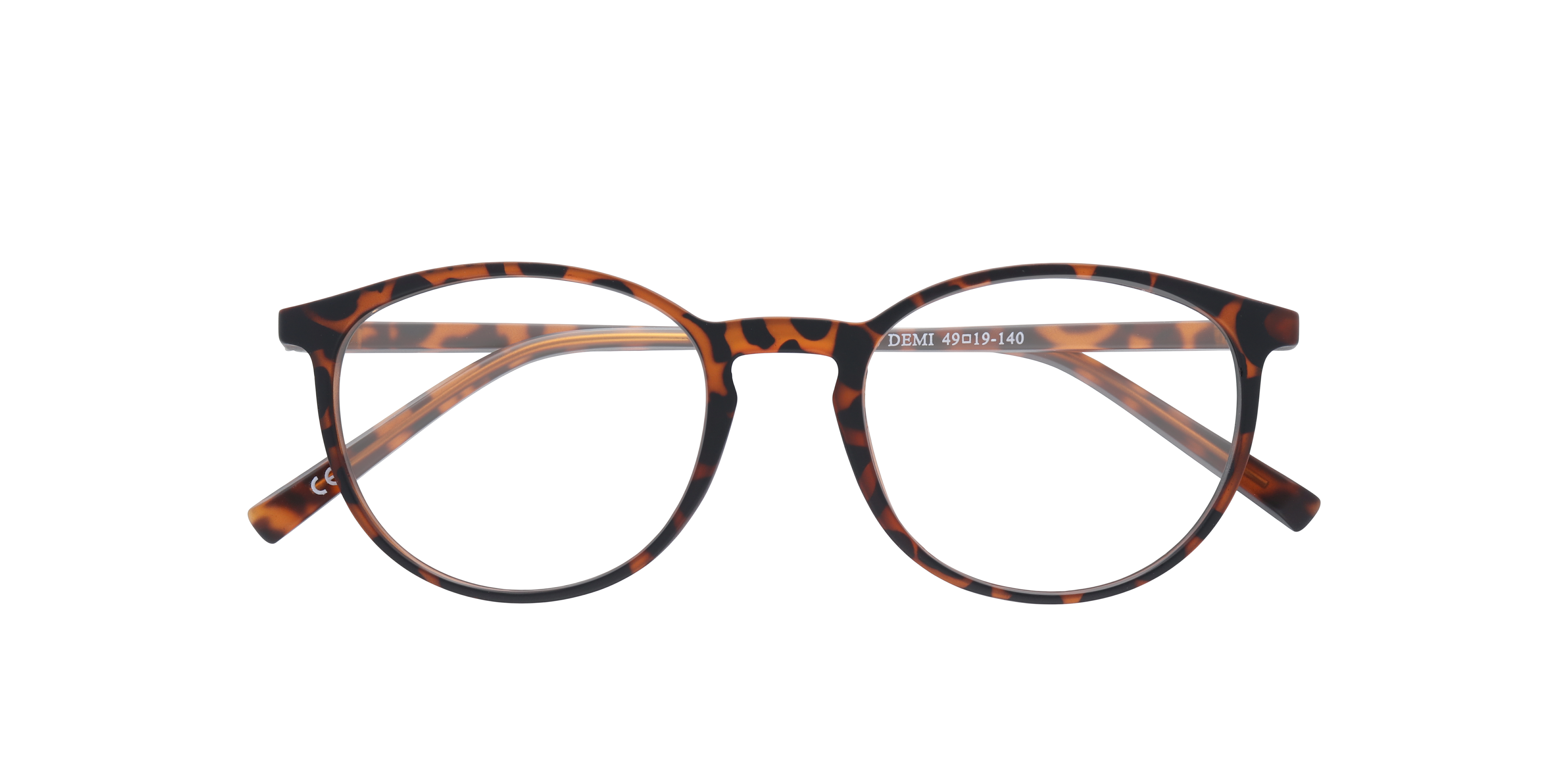 Boston Matte Demi PlasticEyeglass Frames for Glasses Direct, Closed View