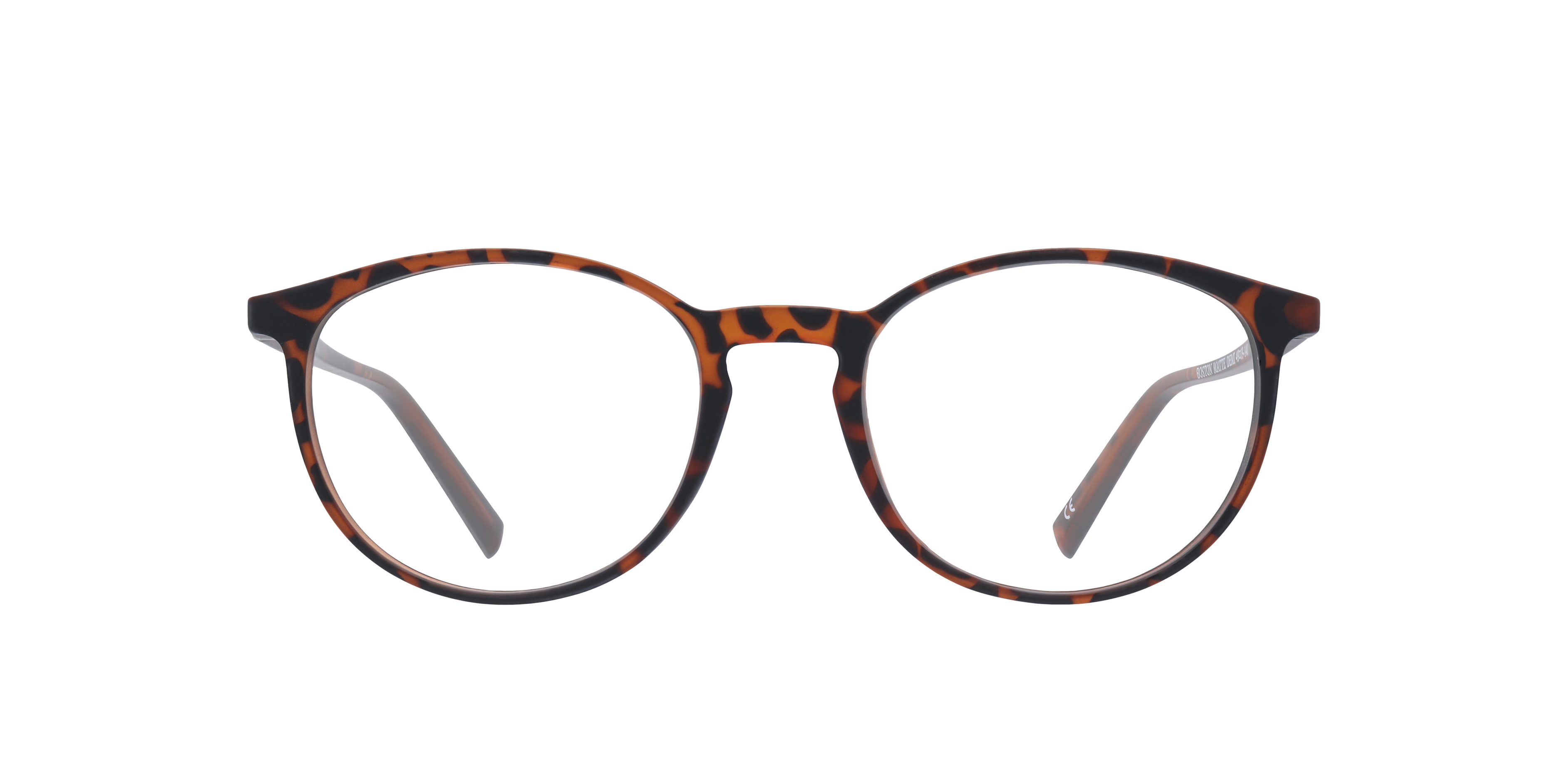 Boston Matte Demi PlasticEyeglass Frames for Glasses Direct, Front View