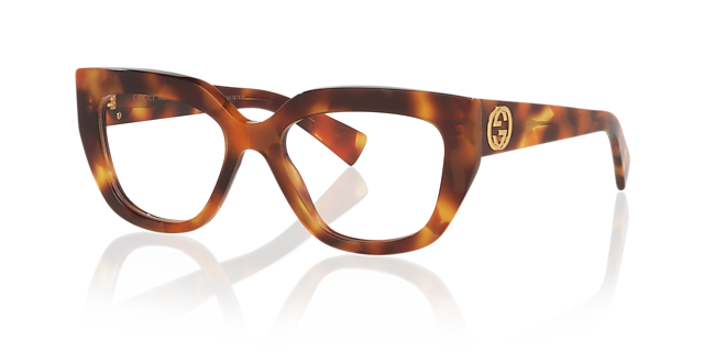 GG1847O Tortoise AcetateEyeglass Frames for Glasses Direct, Angle View