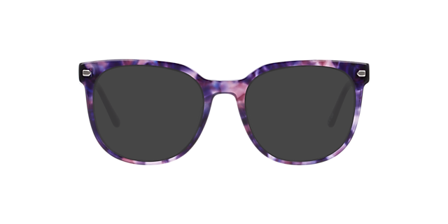 Merlyn Havana Purple AcetateEyeglass Frames for Glasses Direct, with Tinted Lenses