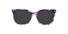 Merlyn Havana Purple AcetateEyeglass Frames for Glasses Direct, with Tinted Lenses
