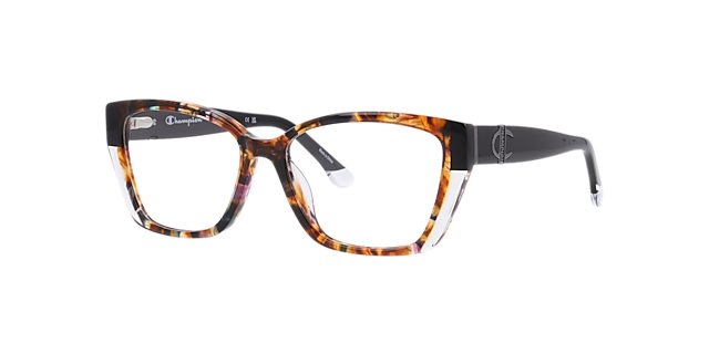 Culook Brown AcetateEyeglass Frames for Glasses Direct, Angle View