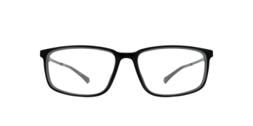 Black Silver PLD D535/G -  Plastic Glasses