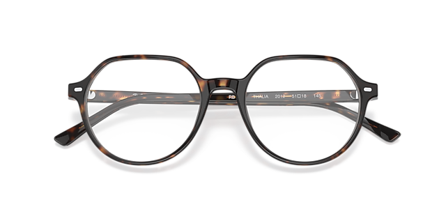 RB5395 Havana AcetateEyeglass Frames for Glasses Direct, Closed View