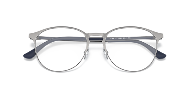 RB6375 Gunmetal MetalEyeglass Frames for Glasses Direct, Closed View