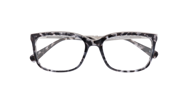 Delores Grey Havana AcetateEyeglass Frames for Glasses Direct, Closed View