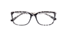 Delores Grey Havana AcetateEyeglass Frames for Glasses Direct, Closed View