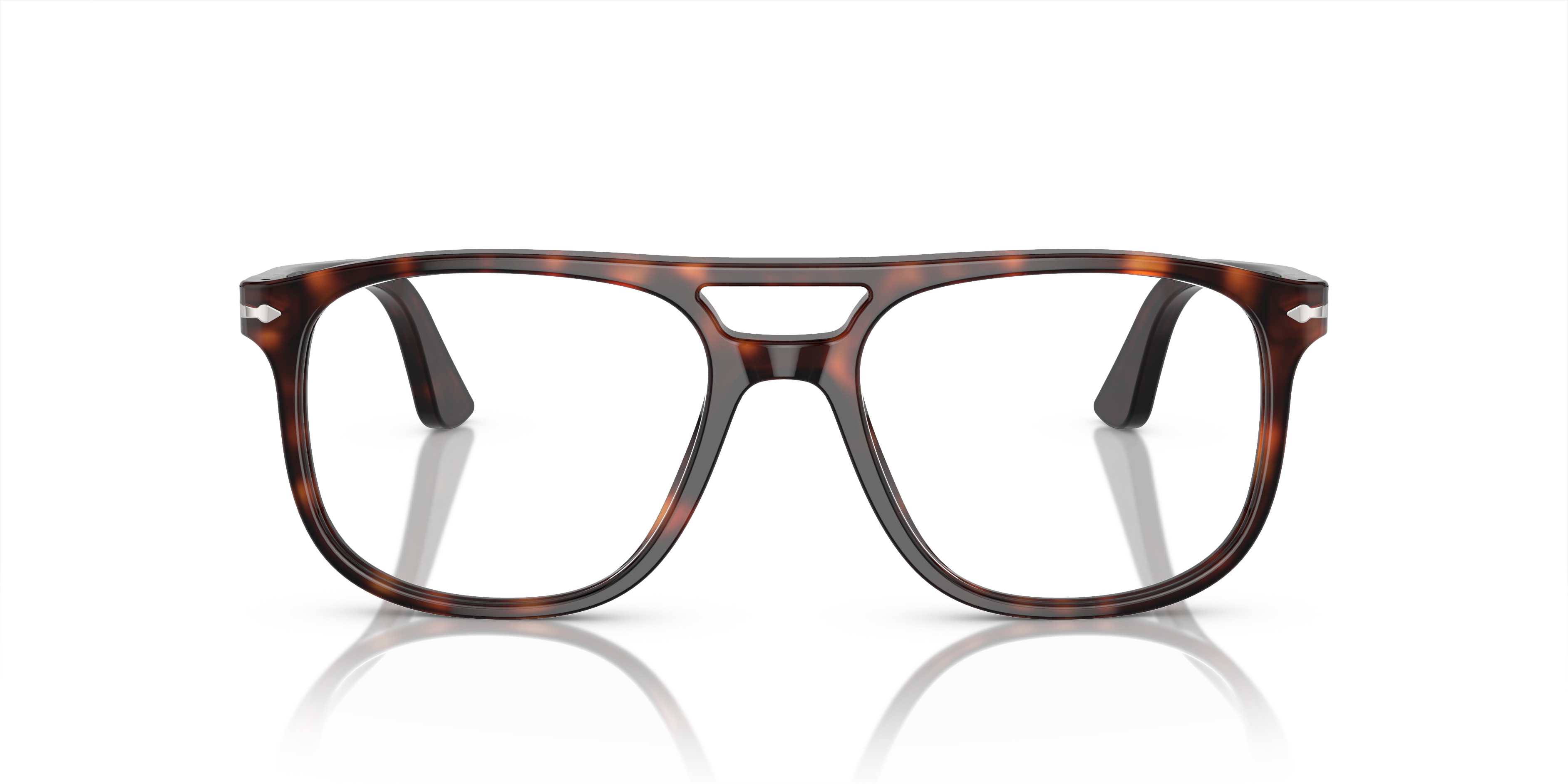 PO3329V Havana AcetateEyeglass Frames for Glasses Direct, Front View