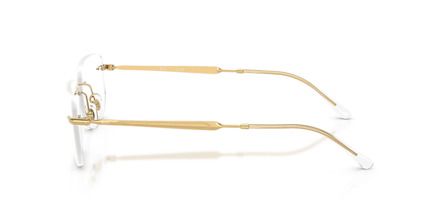 RB3768V Arista Gold MetalEyeglass Frames for Glasses Direct, Side View