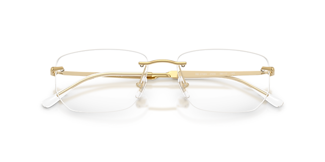 RB3768V Arista Gold MetalEyeglass Frames for Glasses Direct, Closed View