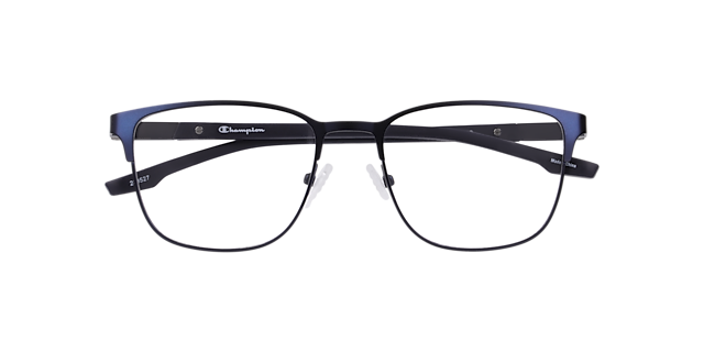 Cusave Blue MetalEyeglass Frames for Glasses Direct, Closed View