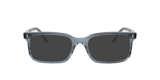 RB5445 Striped Blue AcetateEyeglass Frames for Glasses Direct, with Tinted Lenses