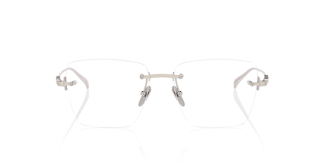 GG1938O Silver MetalEyeglass Frames for Glasses Direct, Front View