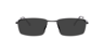 Cu4013 Black MetalEyeglass Frames for Glasses Direct, with Tinted Lenses