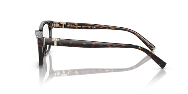 TF2233B Havana AcetateEyeglass Frames for Glasses Direct, Side View