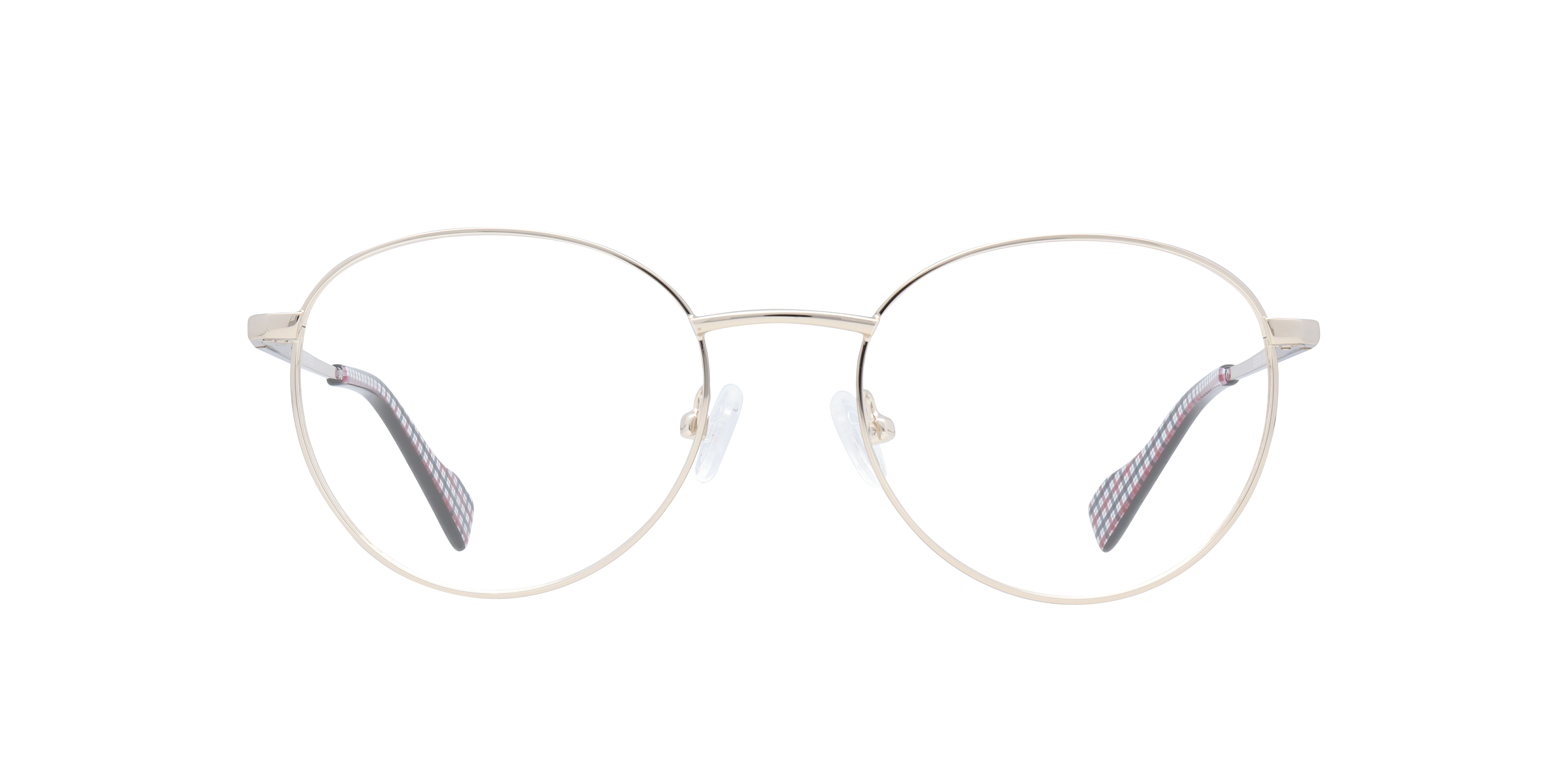 Euston Gold AcetateEyeglass Frames for Glasses Direct, Front View