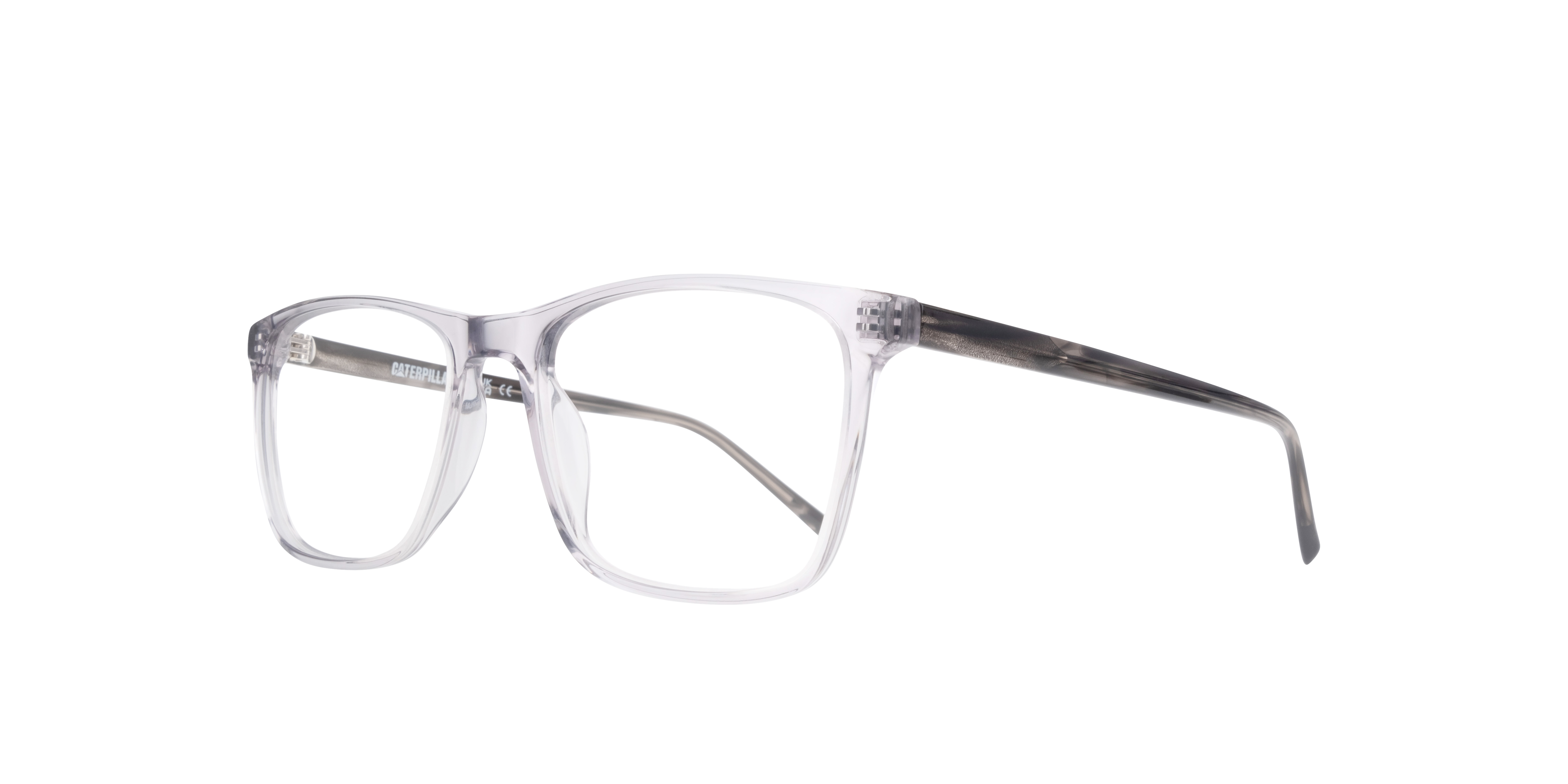 CPO 3505 Grey AcetateEyeglass Frames for Glasses Direct, Angle View