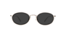 Hawkins Matte Silver MetalEyeglass Frames for Glasses Direct, with Tinted Lenses