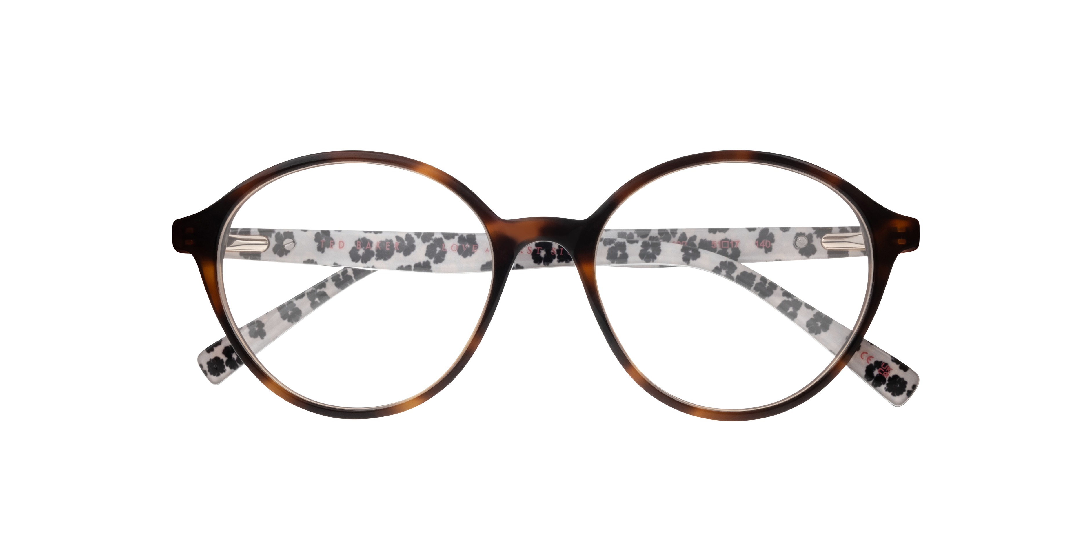 TB9227 Brown AcetateEyeglass Frames for Glasses Direct, Closed View