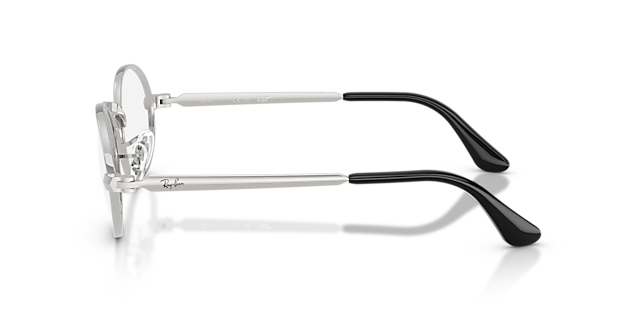 RB3931V Optics By A$AP Rocky Silver MetalEyeglass Frames for Glasses Direct, Side View