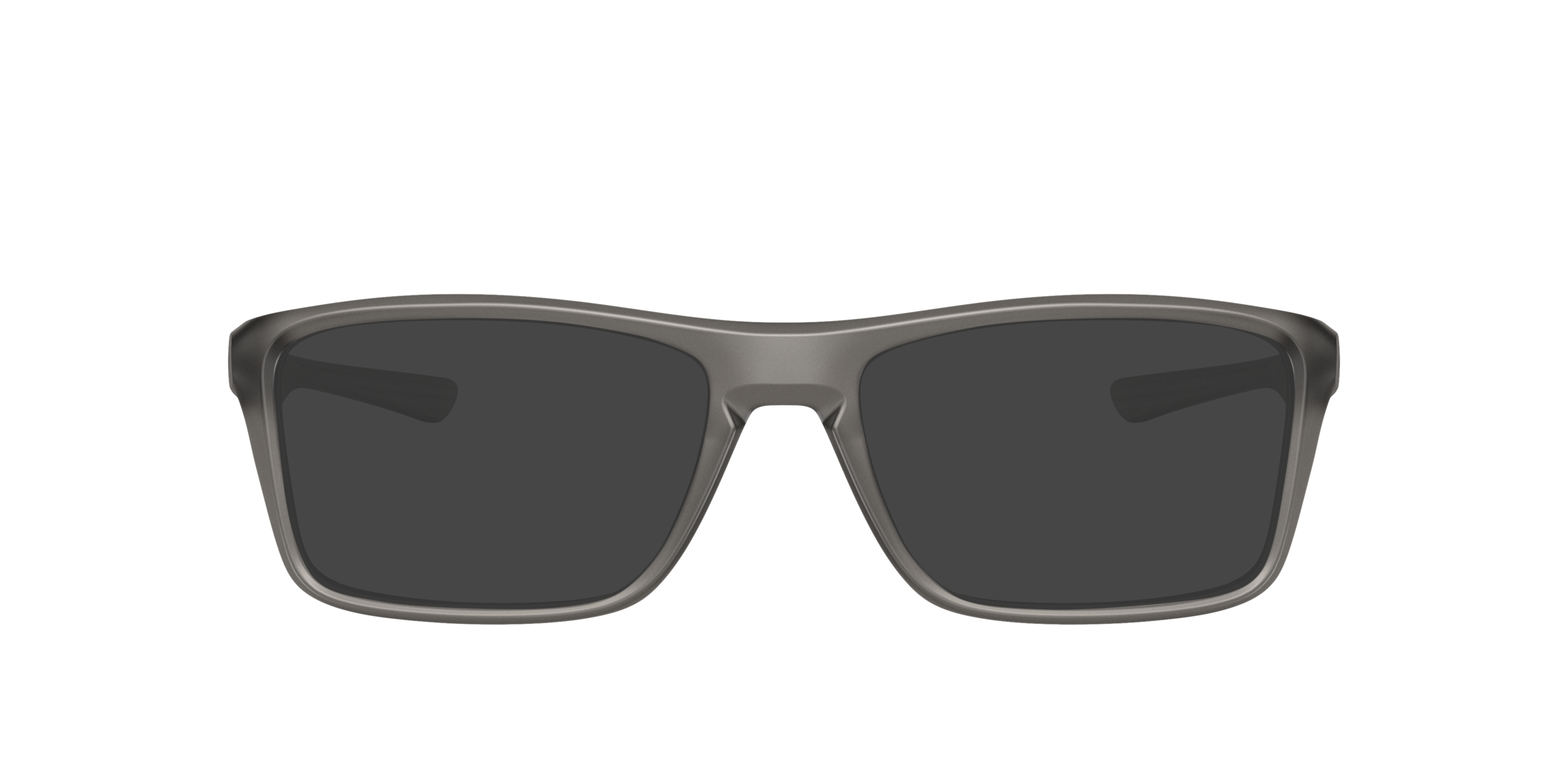 Glasses Direct ™ -Rafter - Rectangle Satin Grey Smoke Frame Glasses For Men