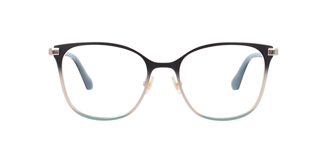 Ks Terriann 2/G Black MetalEyeglass Frames for Glasses Direct, Front View