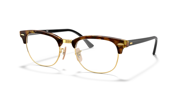 RB5154 Brown Havana AcetateEyeglass Frames for Glasses Direct, Angle View