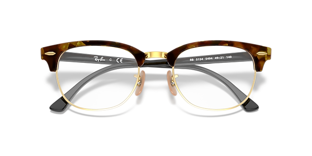 RB5154 Brown Havana AcetateEyeglass Frames for Glasses Direct, Closed View