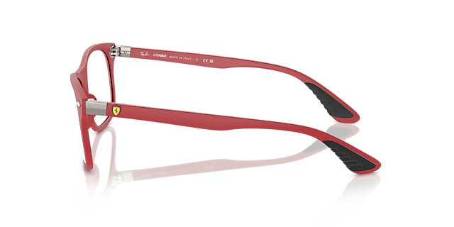 RB7307M Red PlasticEyeglass Frames for Glasses Direct, Side View