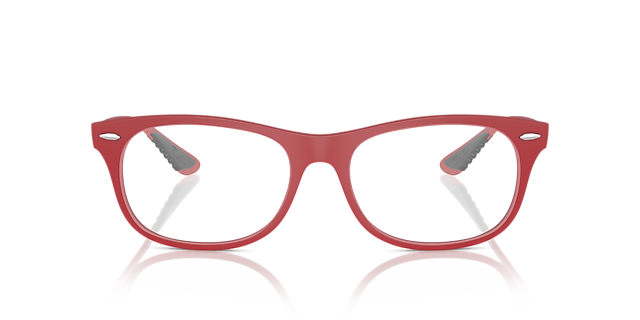 RB7307M Red PlasticEyeglass Frames for Glasses Direct, Front View