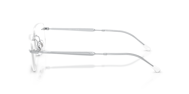 RB3768V Silver MetalEyeglass Frames for Glasses Direct, Side View