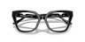 EA3267U Shiny Black AcetateEyeglass Frames for Glasses Direct, Closed View