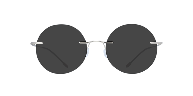 Halo Silver TitaniumEyeglass Frames for Glasses Direct, with Tinted Lenses