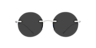 Halo Silver TitaniumEyeglass Frames for Glasses Direct, with Tinted Lenses